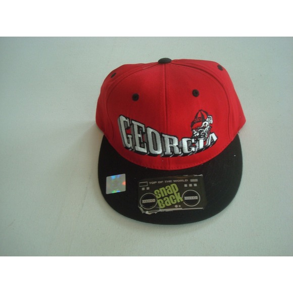 Other - GEORGIA BULLDOGS TOW   RARE  SCRIPT SNAPBACK HAT CAP VINTAGE EE4